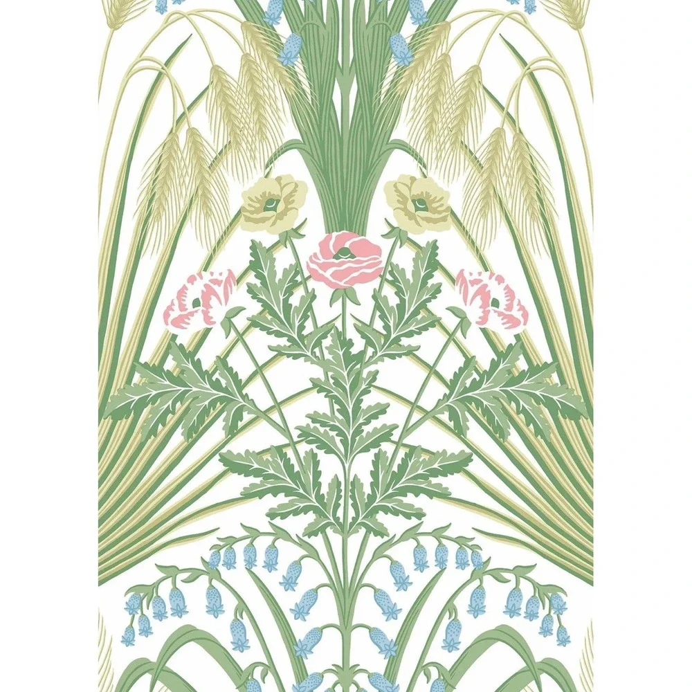 Cole & Son Bluebell Floral Wallpaper New 10.05cmx52cm Anthro Inspired Wallcover